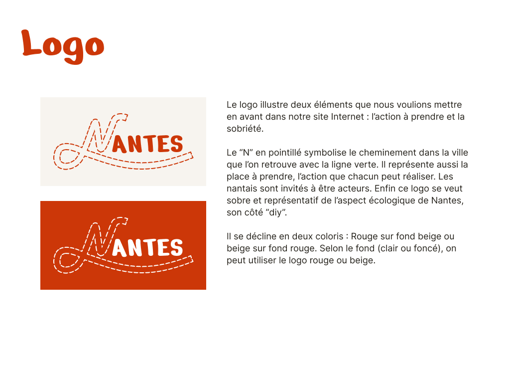 présentation du logo