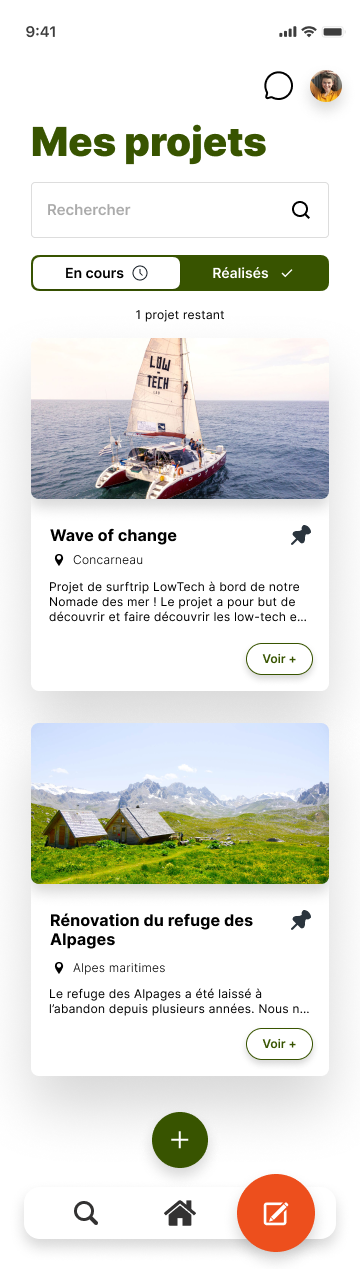 Prototype de la page de précision de l'aide
